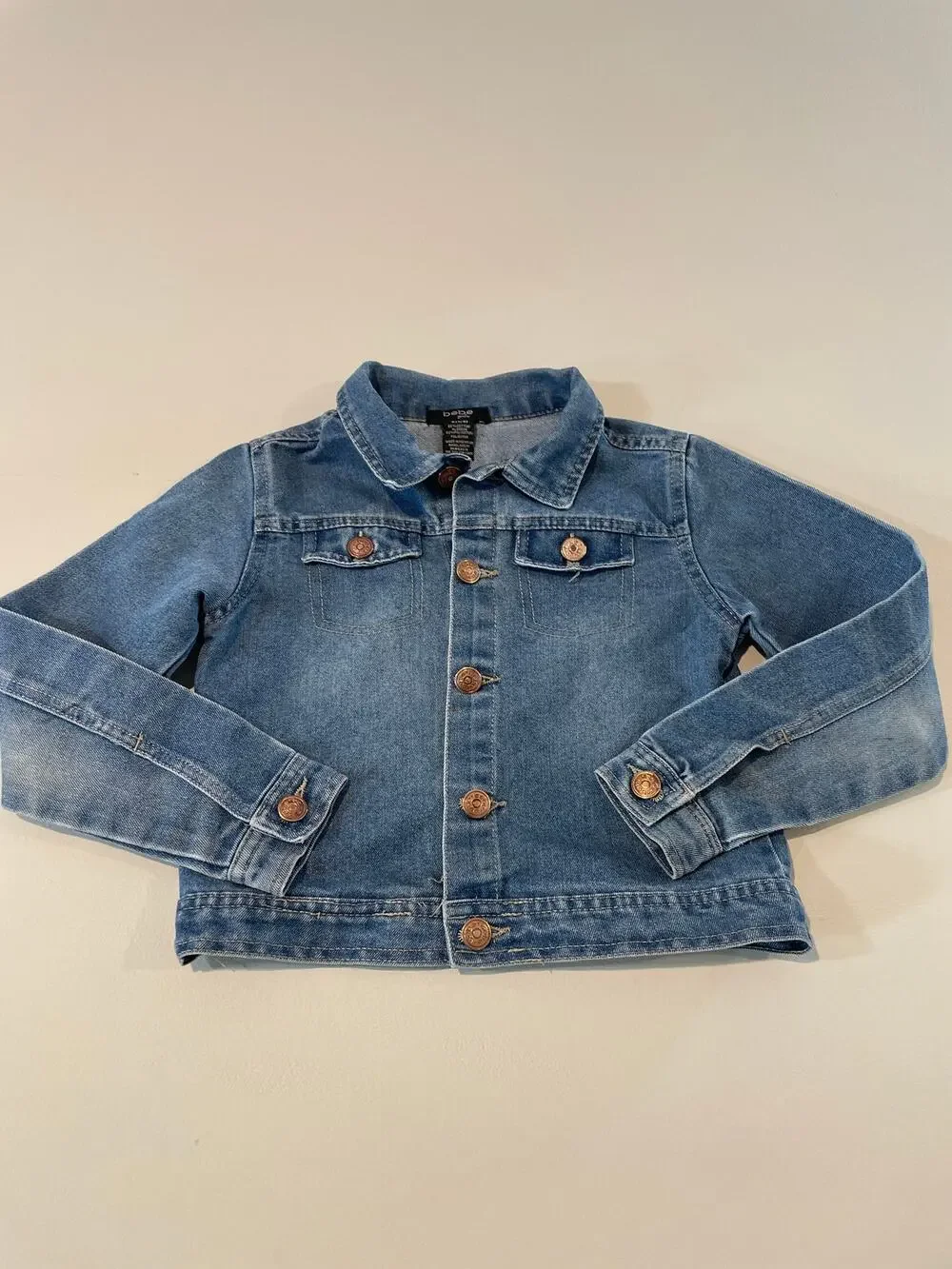 Bebe Girls Denim Jacket Size S